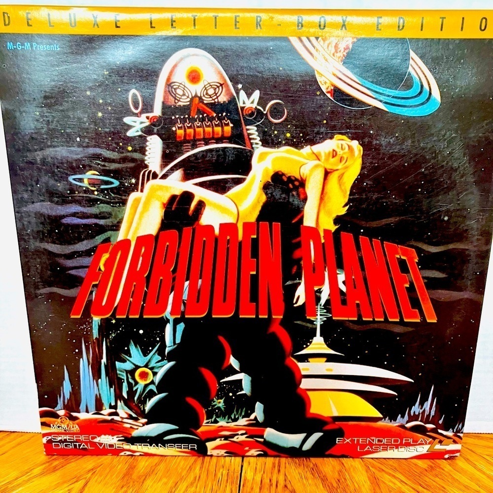 Forbidden Planet 1993 Lasedisc Movie MGM Works